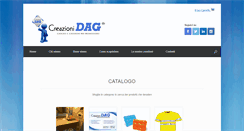 Desktop Screenshot of creazionidag.com